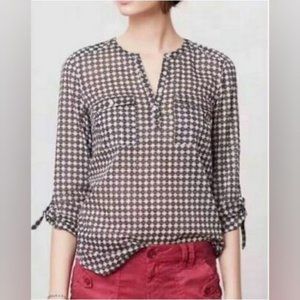 NWOT Anthro Holding Horses Tulipanes Henley 12